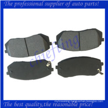 brake pads factory D1295 58101-2SA50 58101-1DA00 58101-0ZA00 58101-2SA70 chinese disc brake pad for hyundai IX35